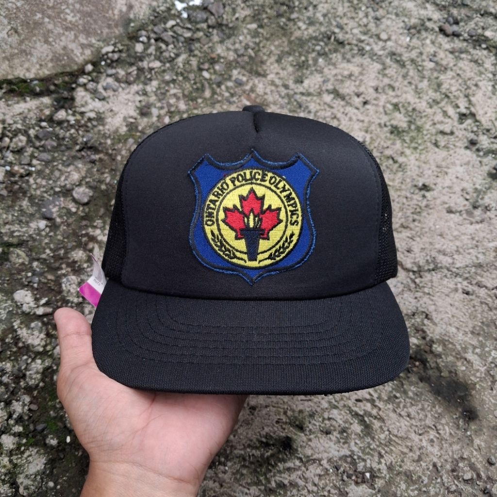 TOPI VINTAGE TRUCKER HAT PATCH