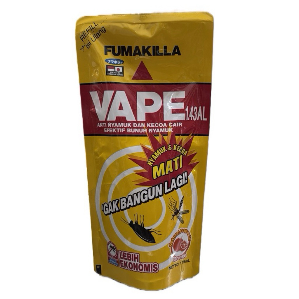 FUMAKILLA VAPE ANTIBNYAMUK DAN KECOA CAIR 175ml