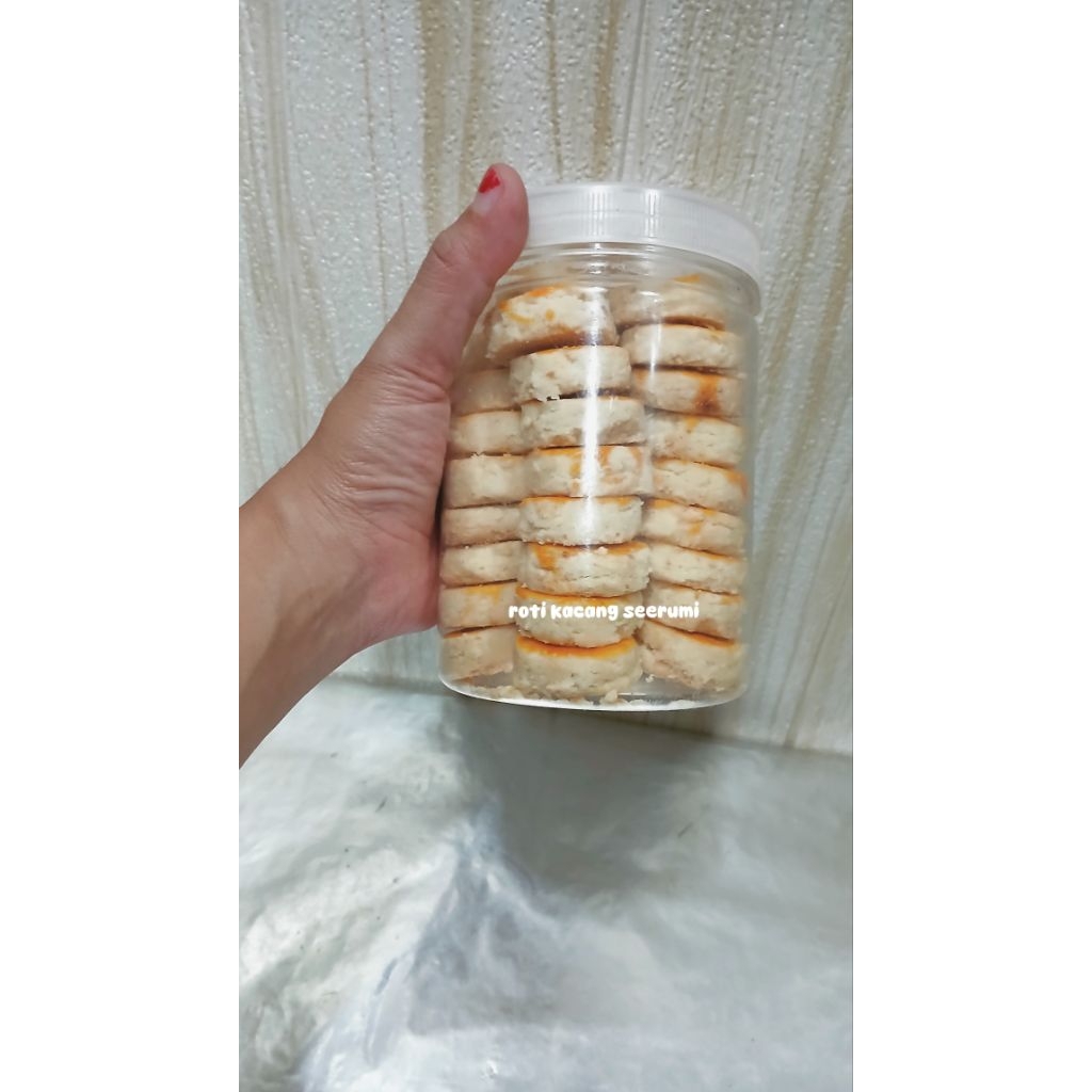 Kue kacang || Roti kacang rasa jadul kemasan toples 1000ml