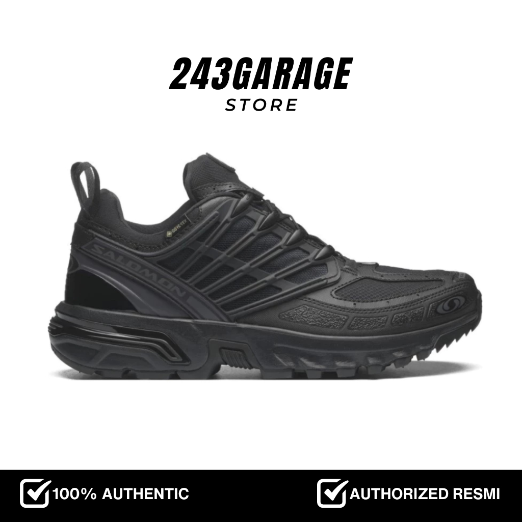 Salomon ACS Pro Goretex Black Asphalt Sneakers Resmi