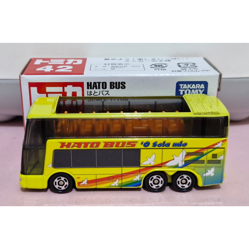 Diecast Takara Tomy Tomica 42 HATO Bus