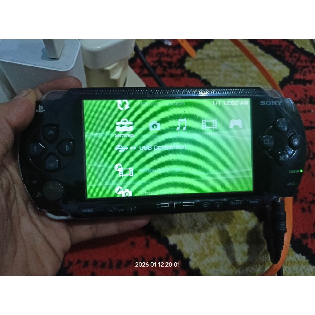 Psp nyala minus