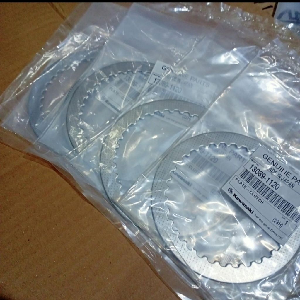plat besi plat gesek plat kampas kanvas kopling set kawasaki kx85 kx 85 original