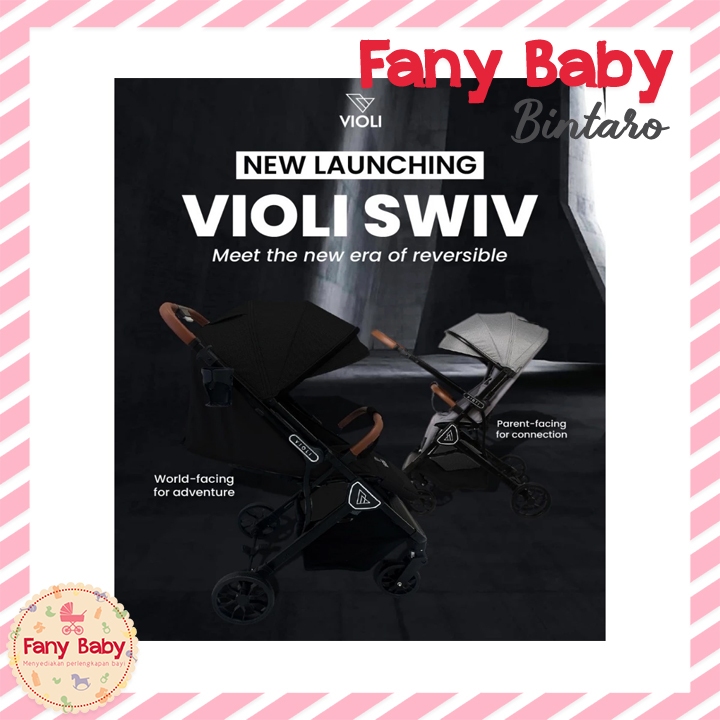VIOLI SWIV REVERSIBLE STROLLER