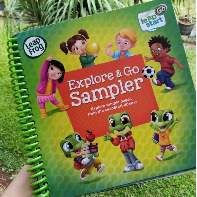 LeapFrog LeapStart Explore & Go Sampler Buku Pendidikan Anak Bahasa Inggris Preloved