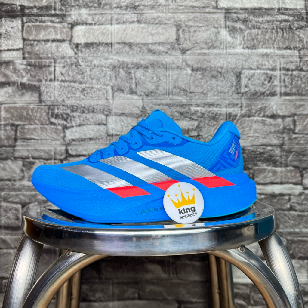 Sepatu Adidas Adizero EVO SL 2 EKIDEN Solar Blue Silver