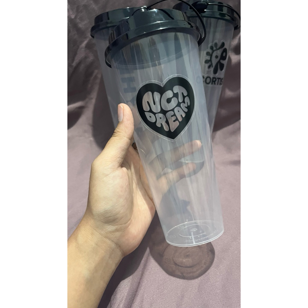 [BACA DESC] REUSABLE CUP KPOP CORTIS, NCT DREAM, ENHYPEN, ALD1, TWS, TREASURE, AESPA, ILLIT, TXT UK.