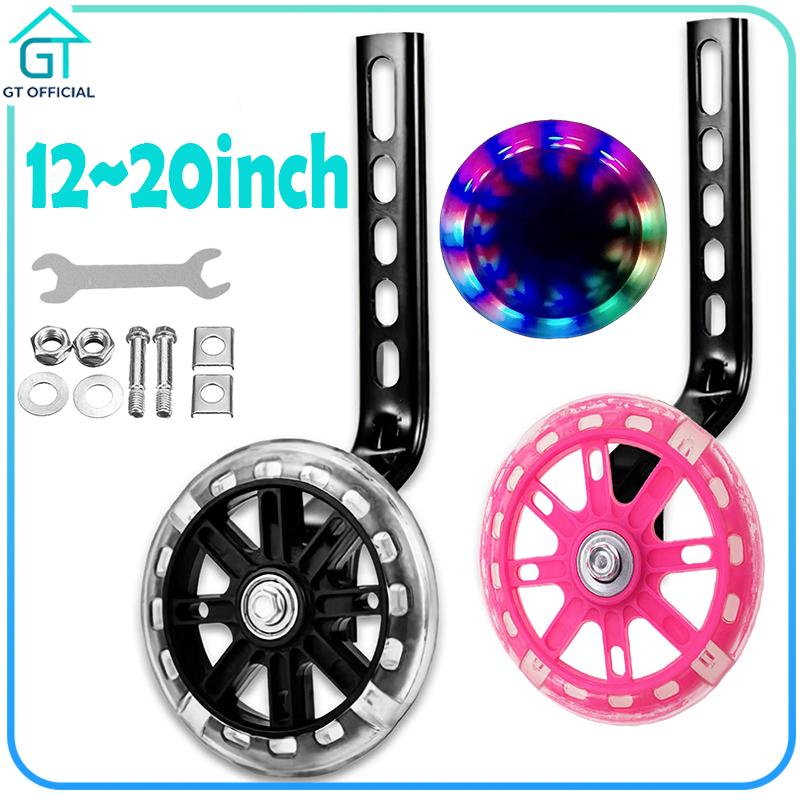 Isi2/Set Roda Samping Sepeda Roda Bantu Sepeda Anak Kuat Roda Untuk Belajar Sepeda Roda Bantu Anak R