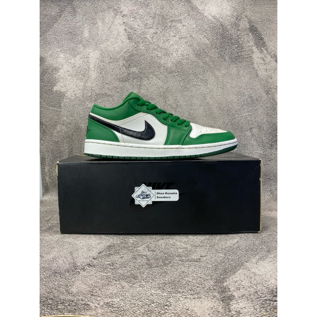 Sepatu Second Air Jordan 1 Low Pine Green  Size 42,5  Original Guarantee 100%