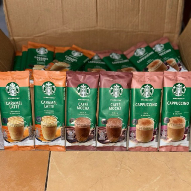 Starbuck Sbux Coffee Kopi Sachet Saset