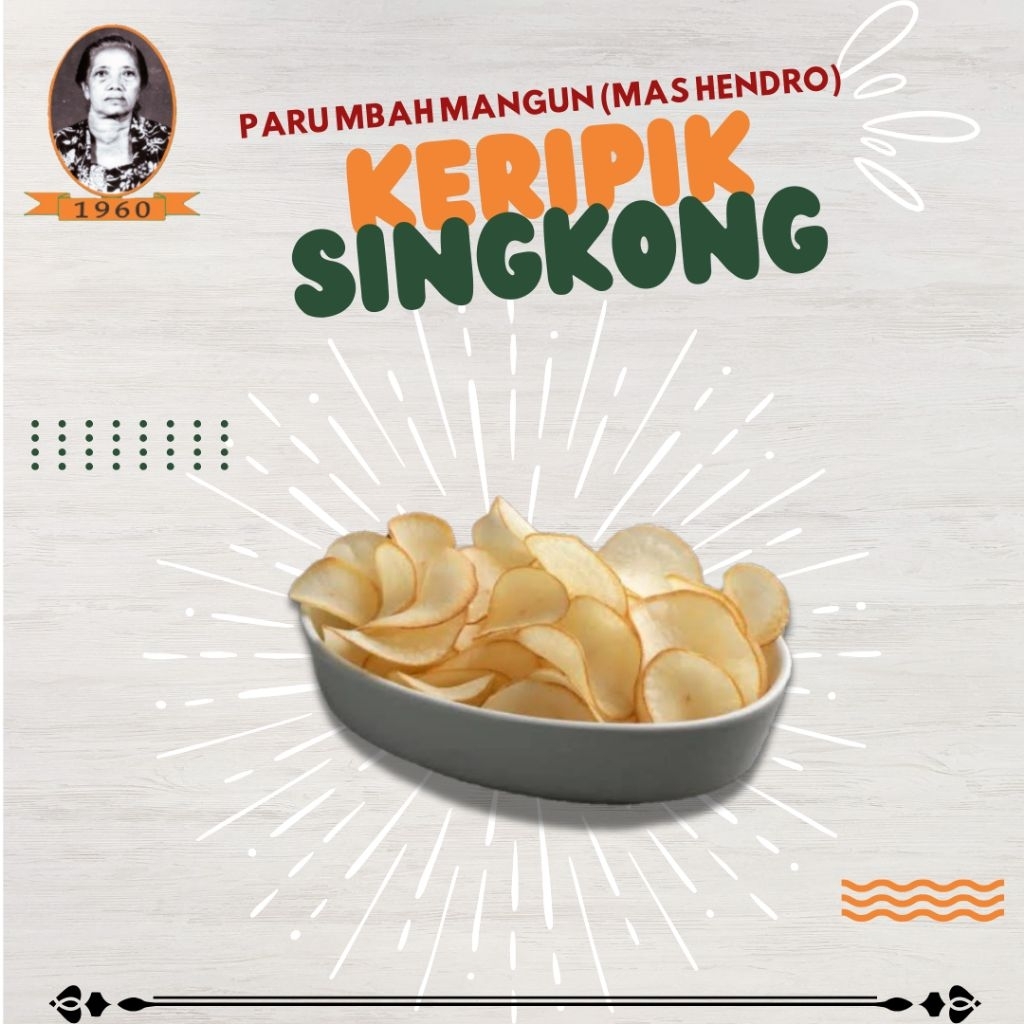 Mbah Mangun Keripik Singkong