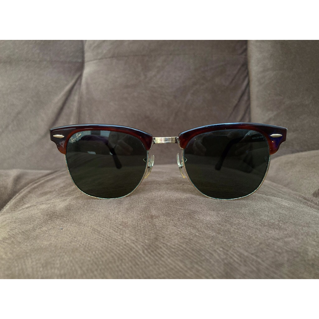 Rayban Clubmaster Bausch and lomb Bl B&L tortoise frame Made in usa
