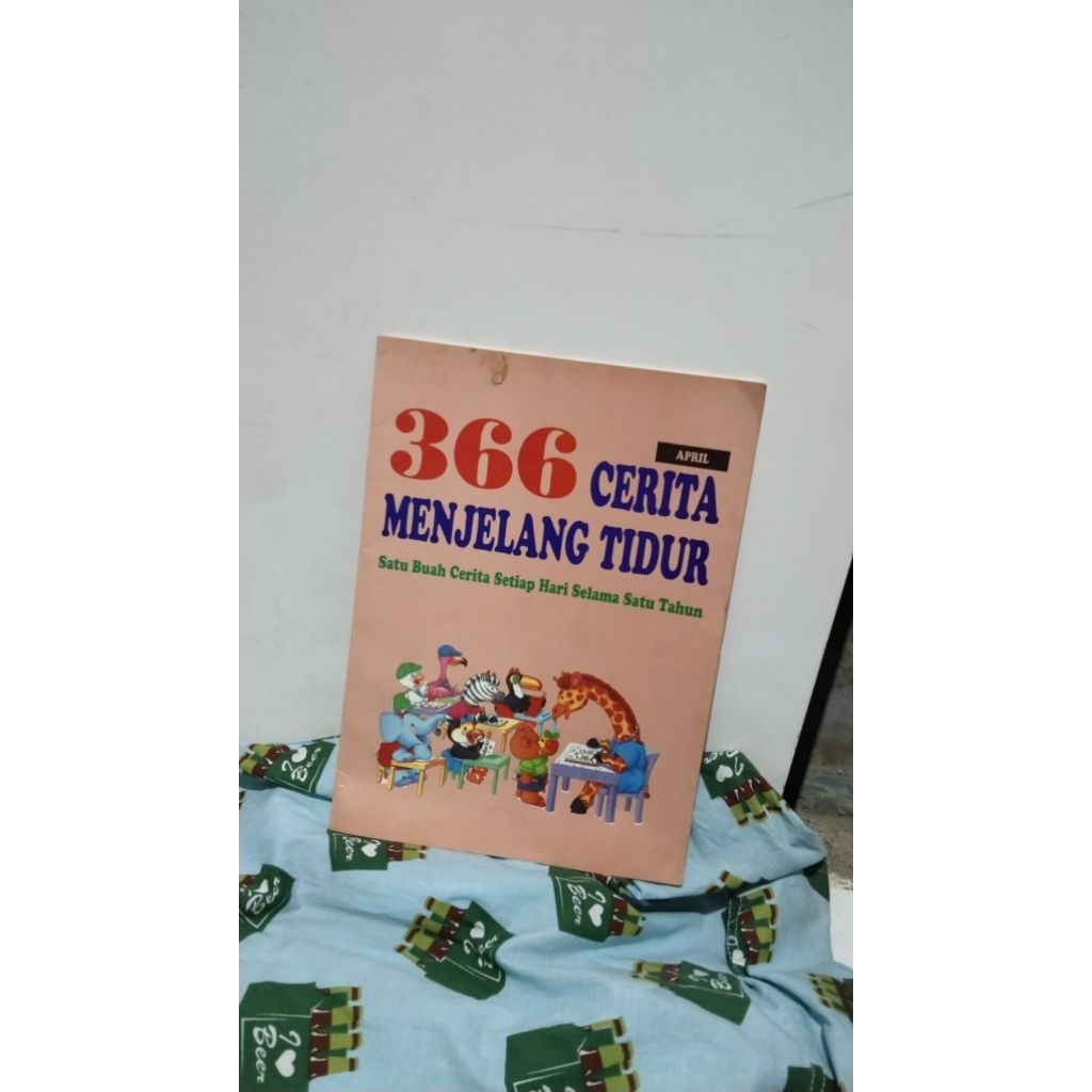 ( preloved) buku anak 366 cerita menjelang tidur original