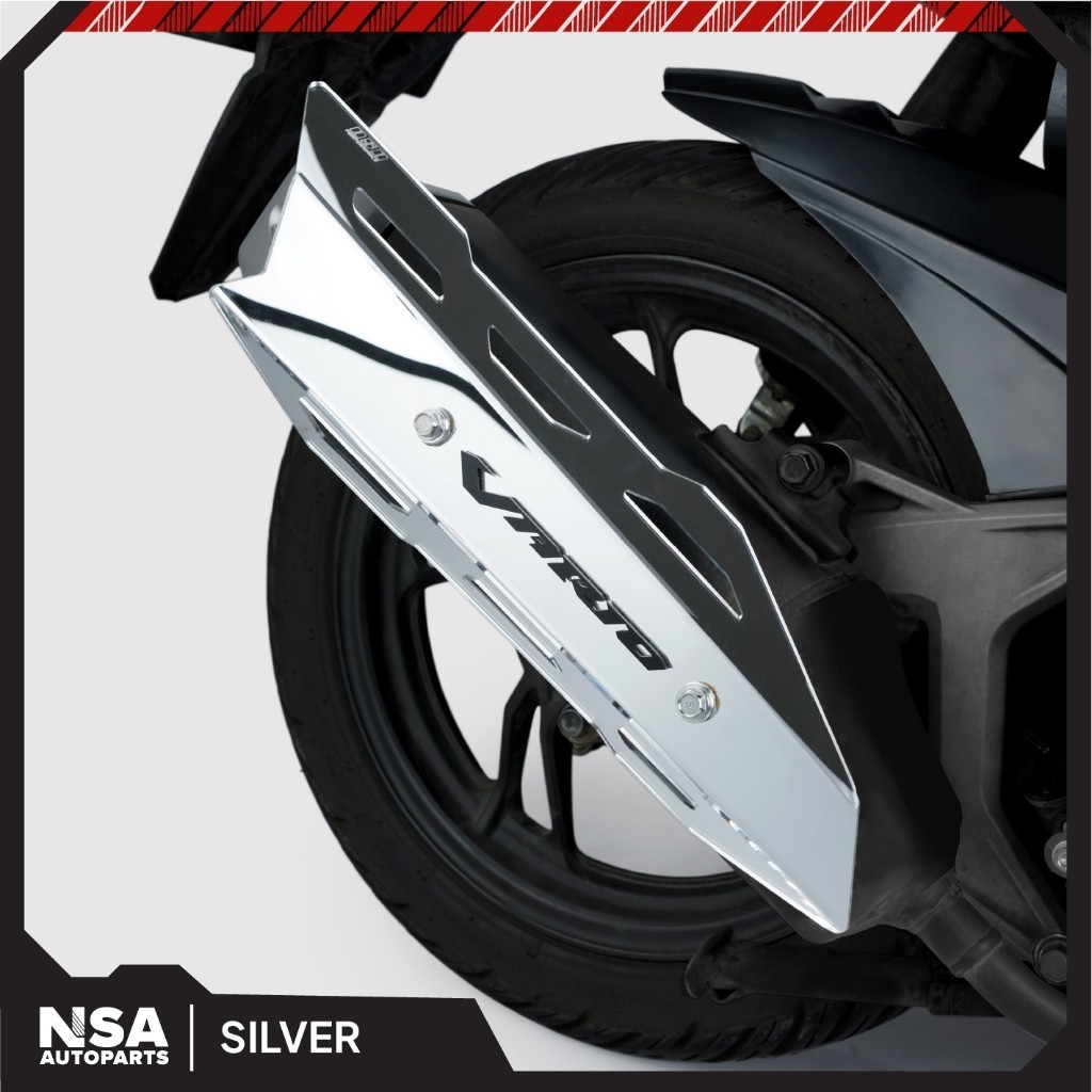 COVER KNALPOT VARIO 125 150 NEW 2018-2023 TUTUP KNALPOT VARIO TAMENG KNALPOT VARIO COVER KNALPOT VAR