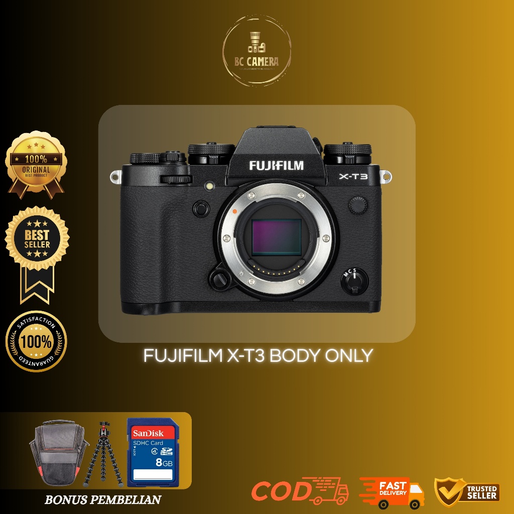 KAMERA FUJIFILM X-T3 BODY ONLY | KAMERA MIRRORLESS FUJI XT3