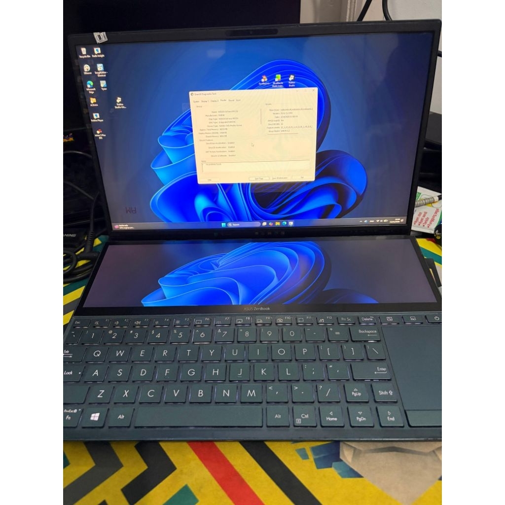 NEGO LAPTOP ASUS ZENBOOK DUO UX481FL