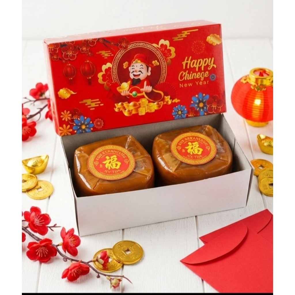 KUE KERANJANG IMLEK DODOL CINA NYONTA TJIA UK 500GR HALAL SNACK KUE KERING IMLEK DODOL CINA