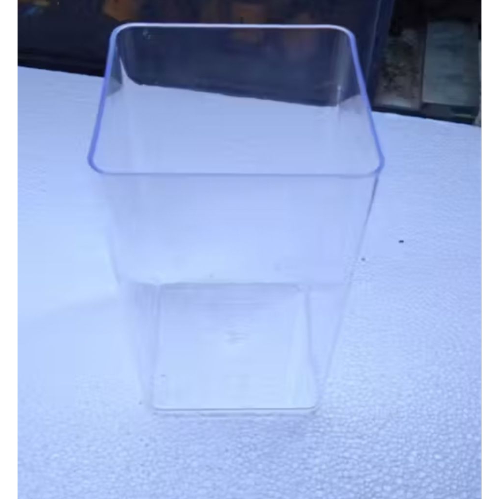 SOLITER CUPANG AKRILIK/TEMPAT BABY CHANA/WADAH TEMPAT CUPANG AKRILIK 2LITER