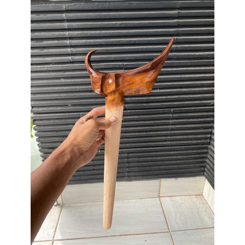 warangka cirebon kayu pelesium panjang 38cm