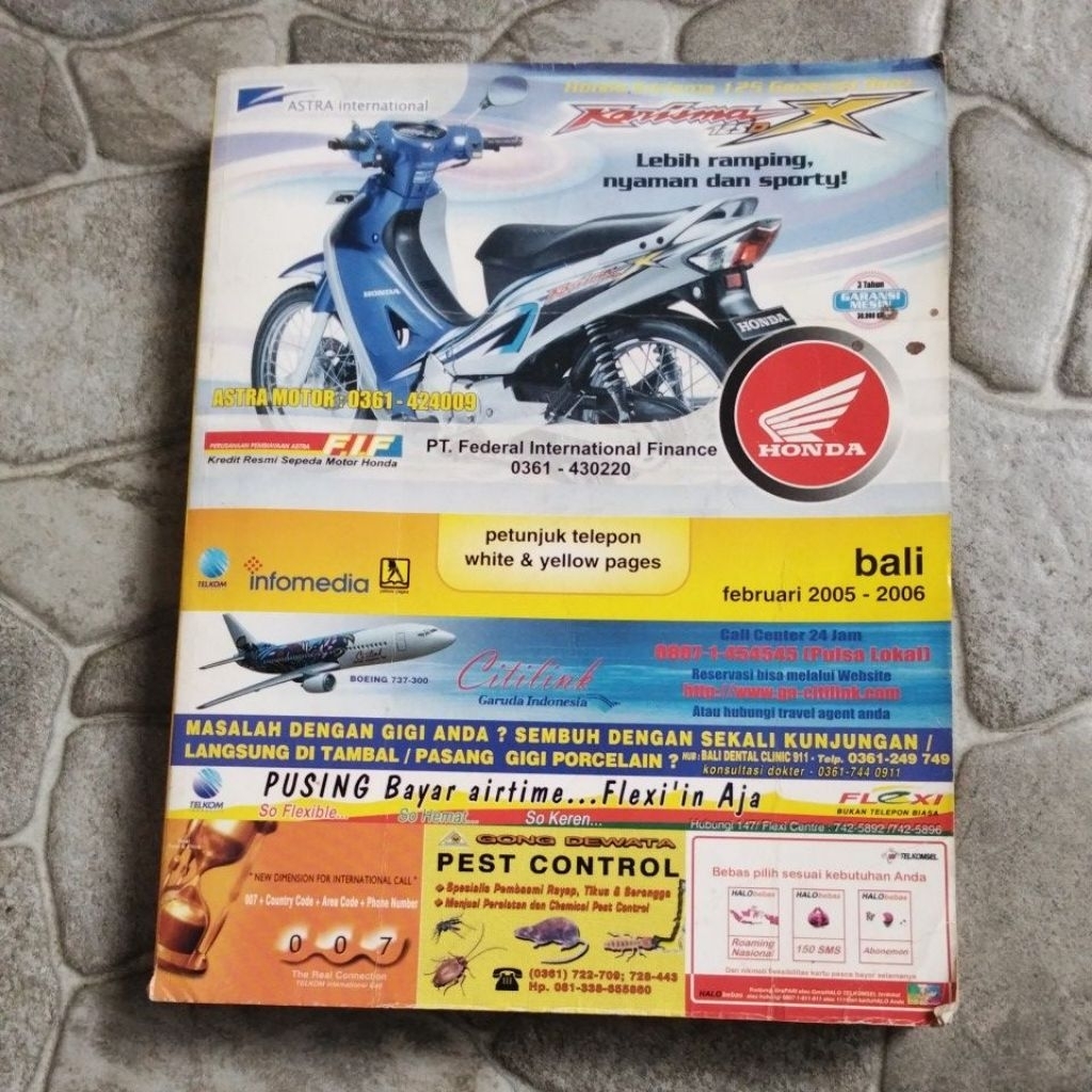 YELLOW PAGES BALI FEBRUARI 2005 - 2006