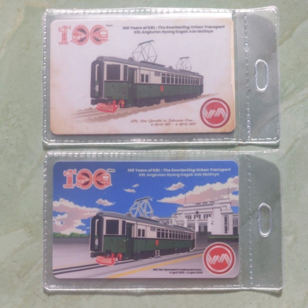 kartu kmt 100 years of krl