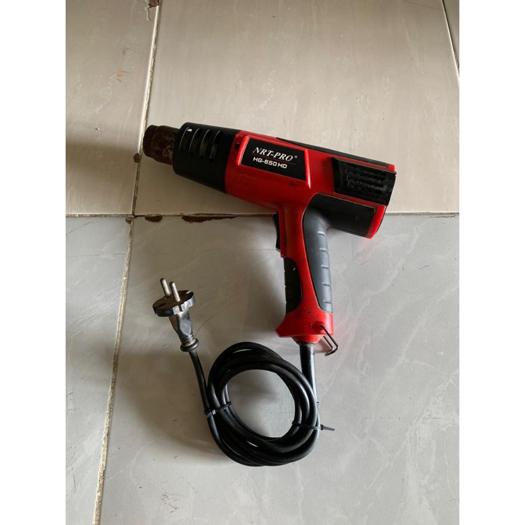 hot gun NRT-PRO HG-650 second berkualitas