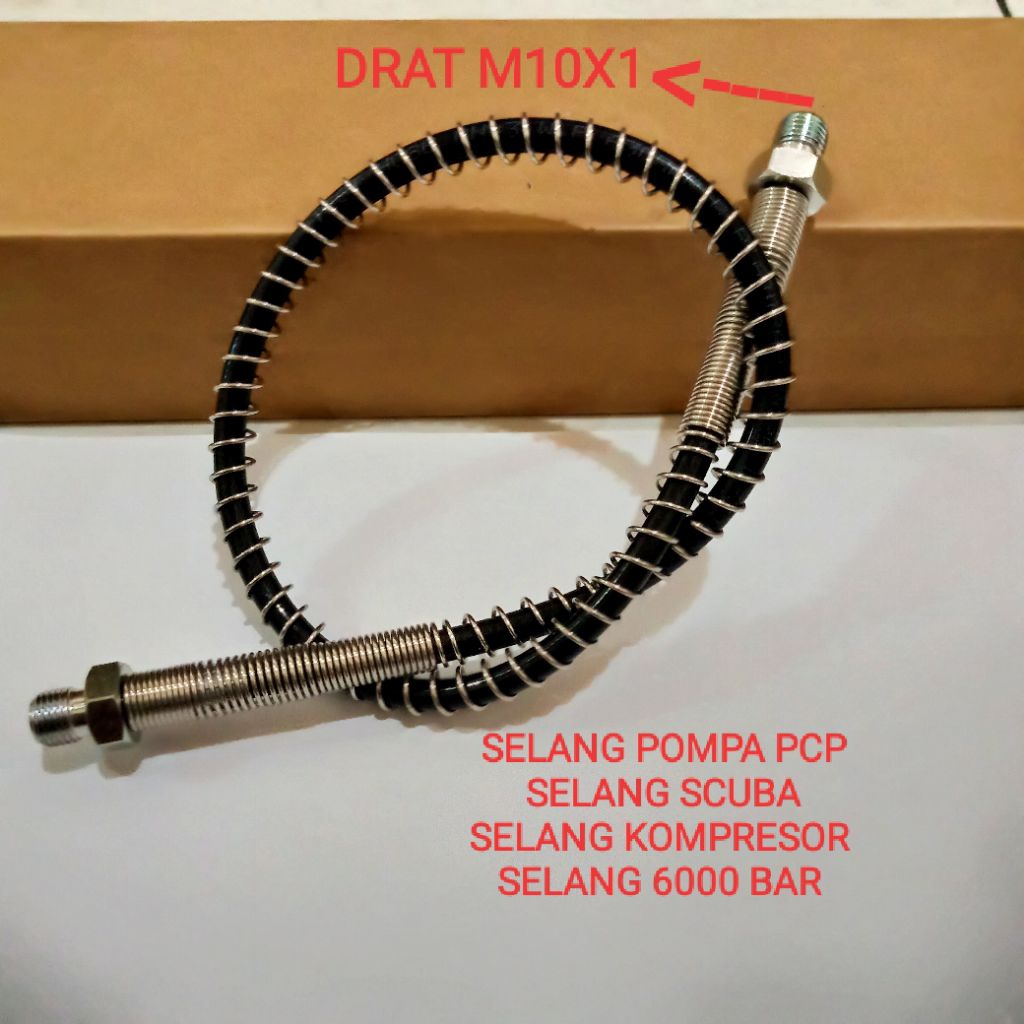 Selang Pompa Pcp Import, Selang Kompresor, Selang Scuba, Sparepart Pompa Pcp,Bisa Cod Bayar Di Tempa