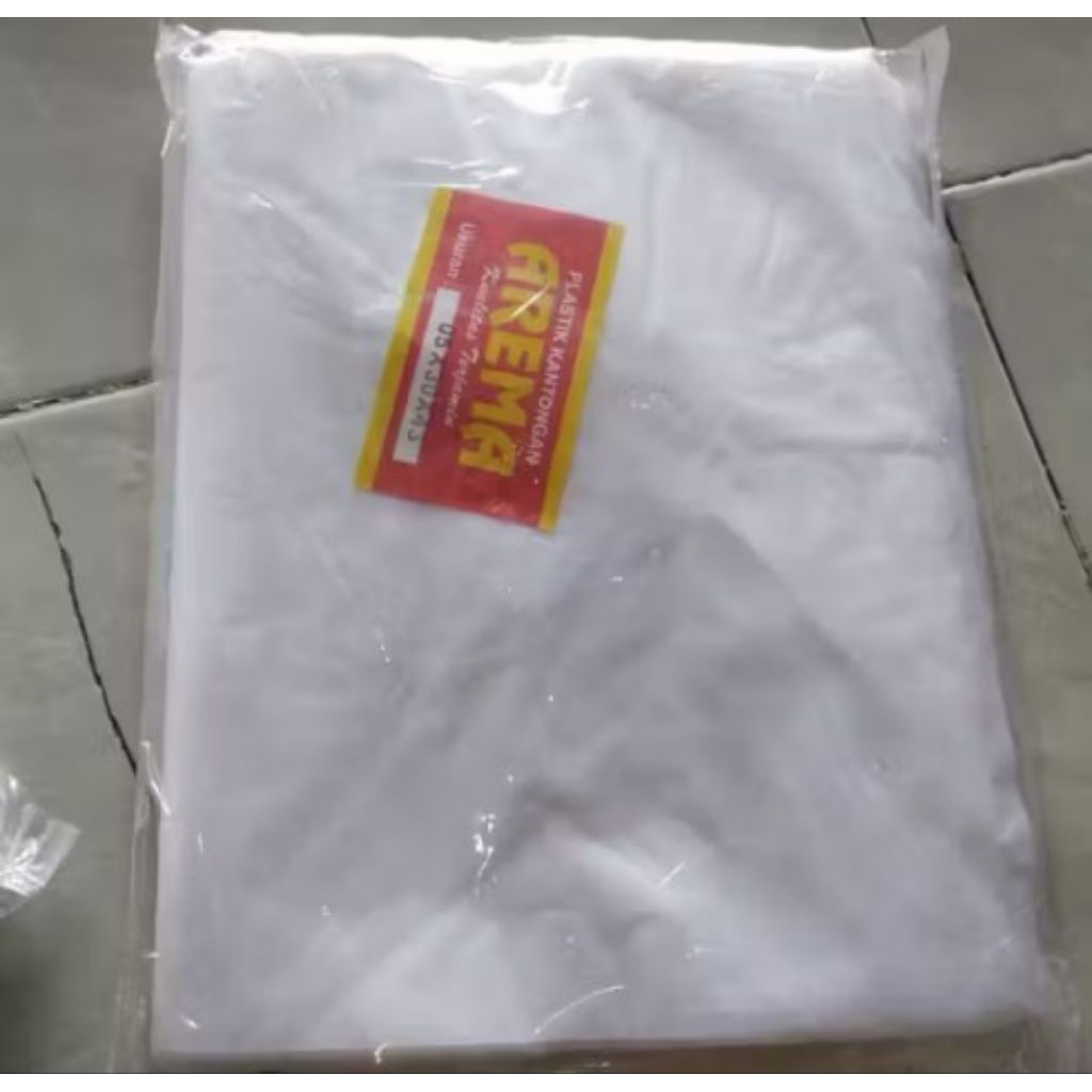 plastik Beras 5kg, isi 100 pcs ukuran 30x43 tebal 5 micron