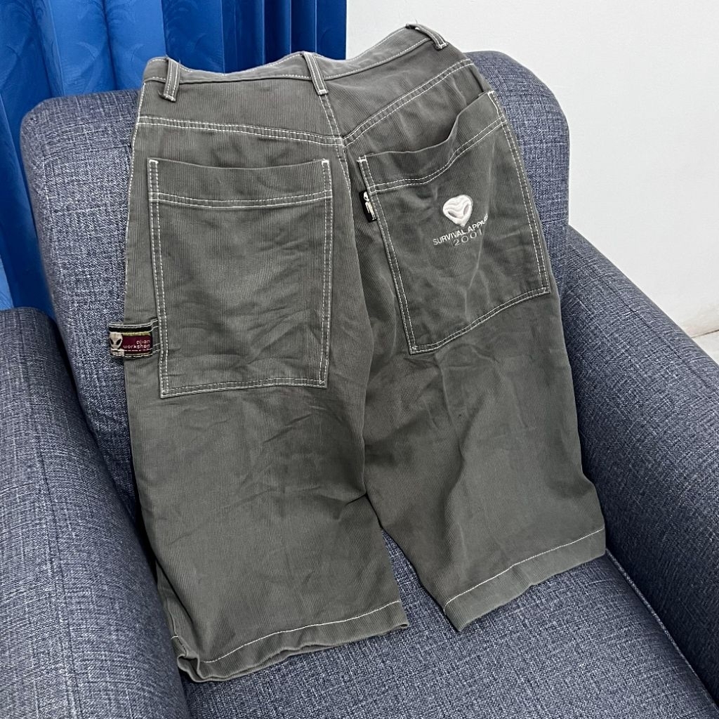 Alien Workshop Jorts Corduroy Pants Y2K Hiphop