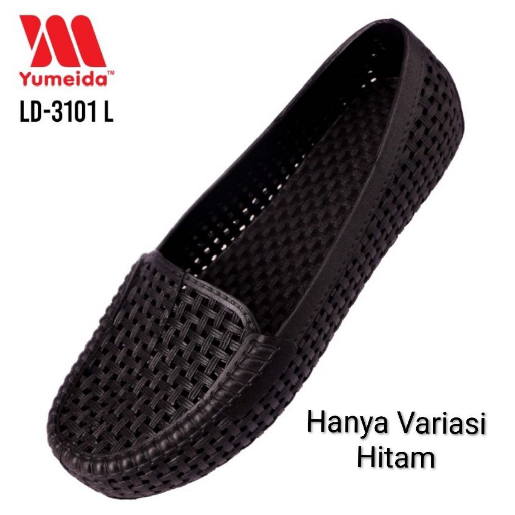 Sepatu Wanita Flat Shoes Karet Yumeida LD 3101