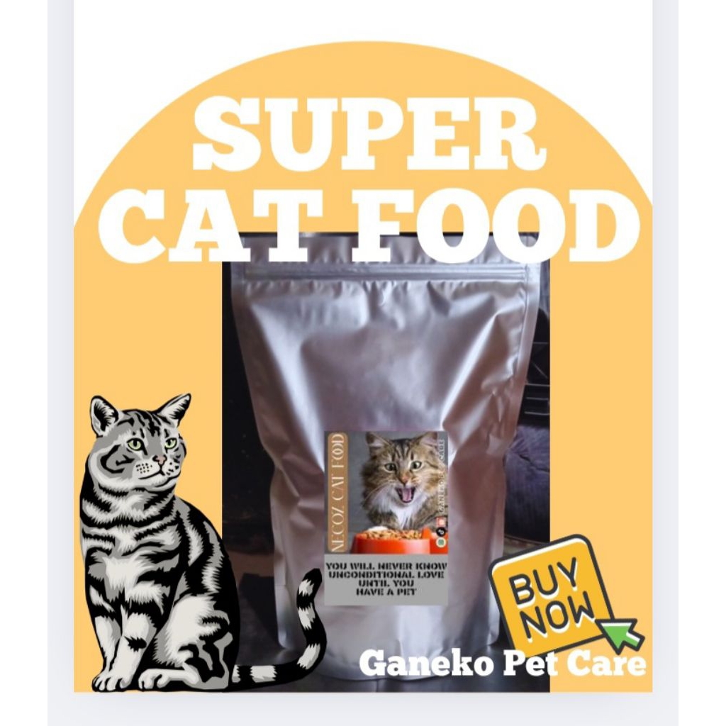 1KG PAKAN MAKANAN KUCING PENGGEMUK PERSIA REKOMENDASI CAT FOOD ALL IN ONE TERLARIS RECOMENDED ANTI H