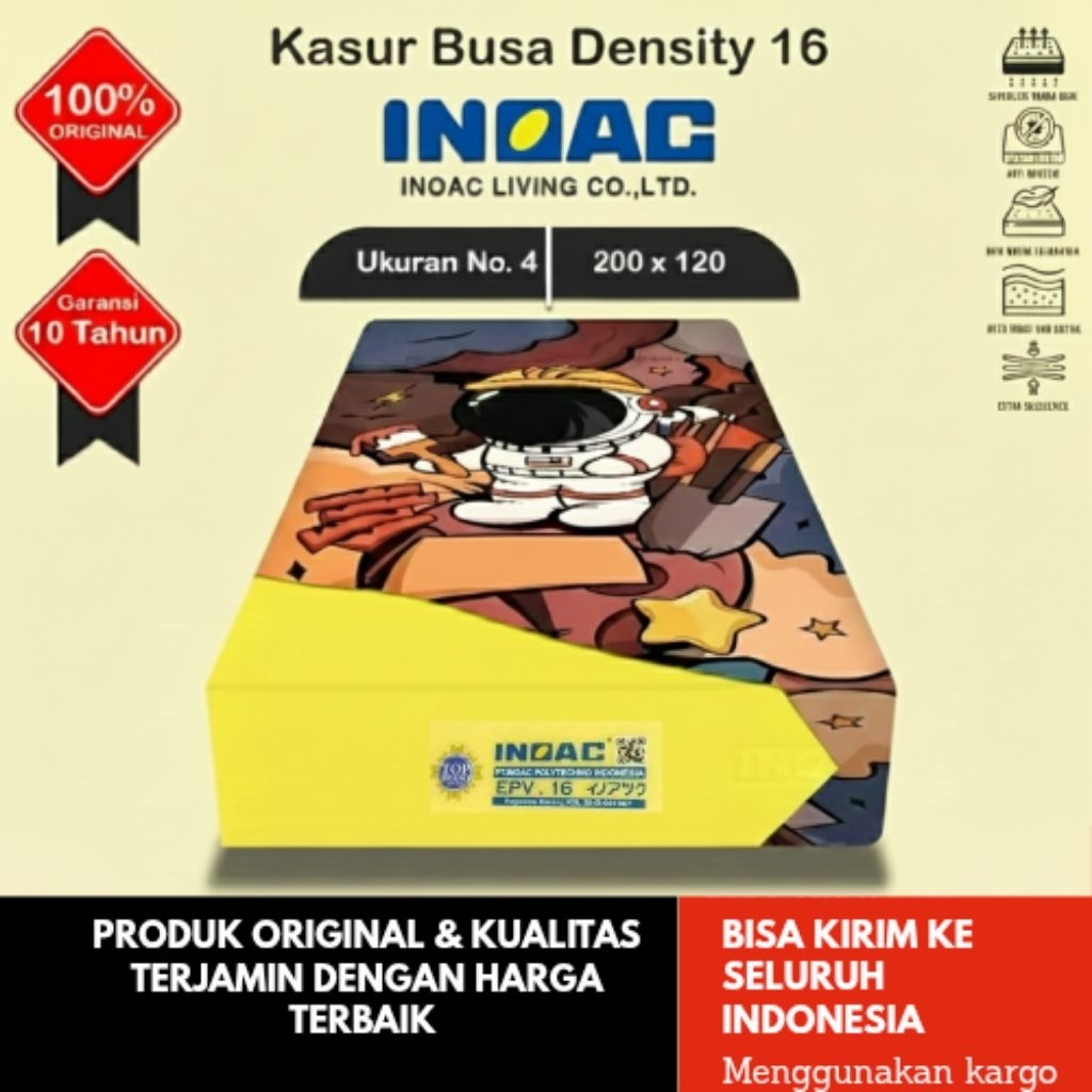 [120x200]Busa Inoac Original Inoac EPV Density 16 Kasur Busa Inoac Termurah