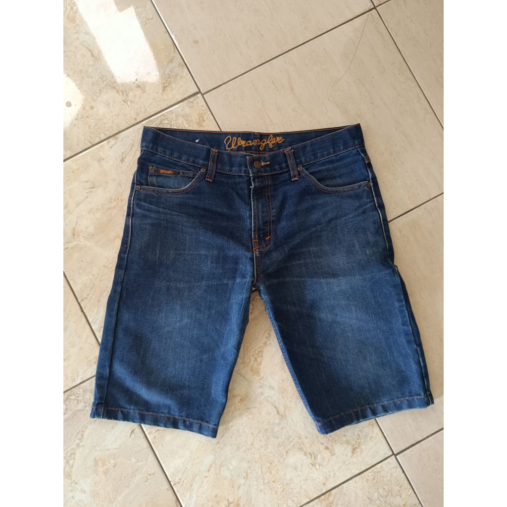 celana pendek pria wrangler original bekas/second/pl/preloved