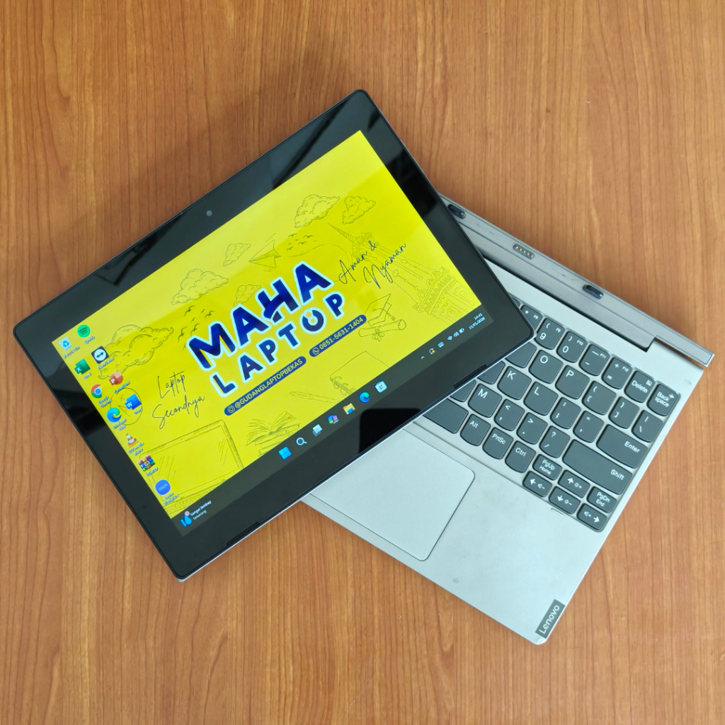 Lenovo Ideapad D330-10IGL Celeron N4020 RAM 8GB SSD 128GB