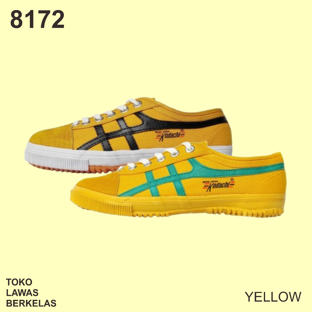Sepatu Kodachi Shoes 8172 Kuning - 8172 Bruce Lee 8172 Pele - 8172 KHJ 8172 KH sepatu kodachi