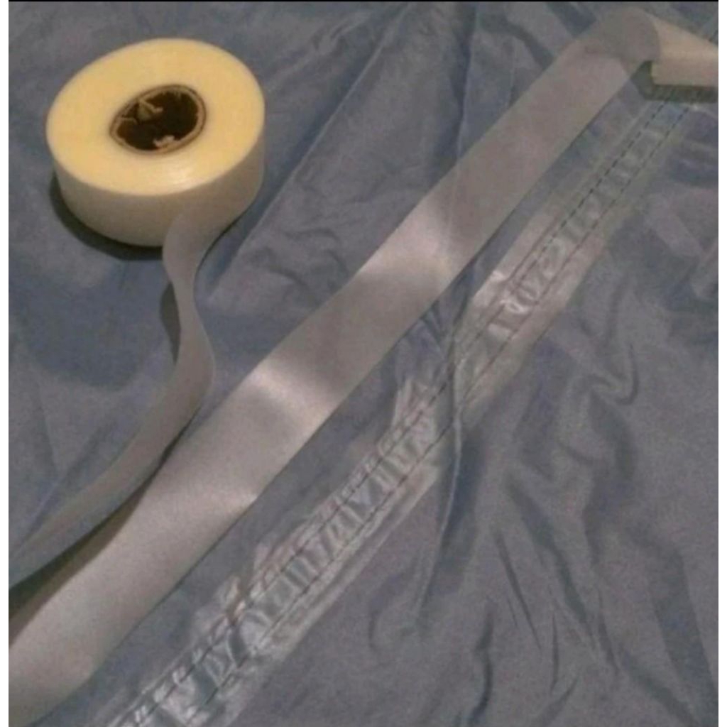 Seam seal tape waterproof lem penambal jas hujan tenda setrika tambal jahitan jahitan anti rembes pe