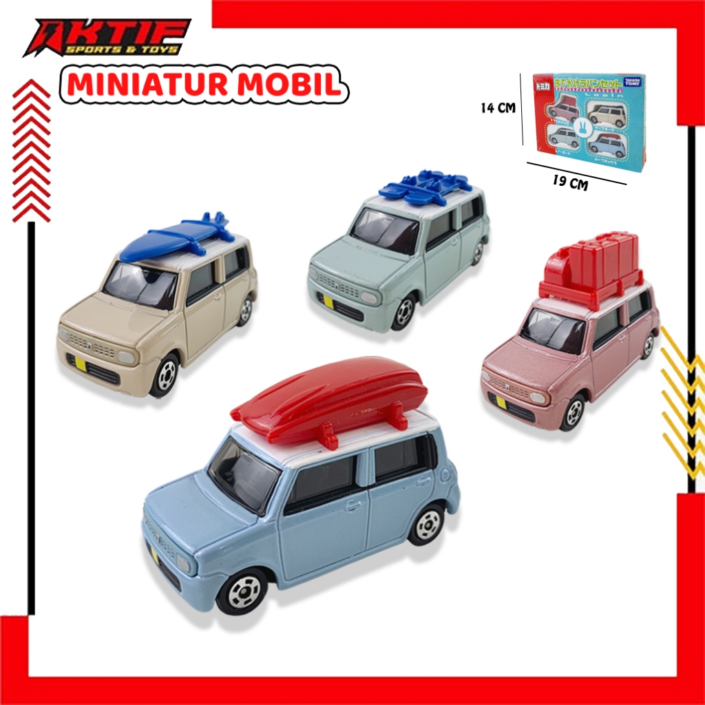 Mainan Mobil Tomy Takara / Mobil Tomy Takara Lapin 4 Pcs 334446