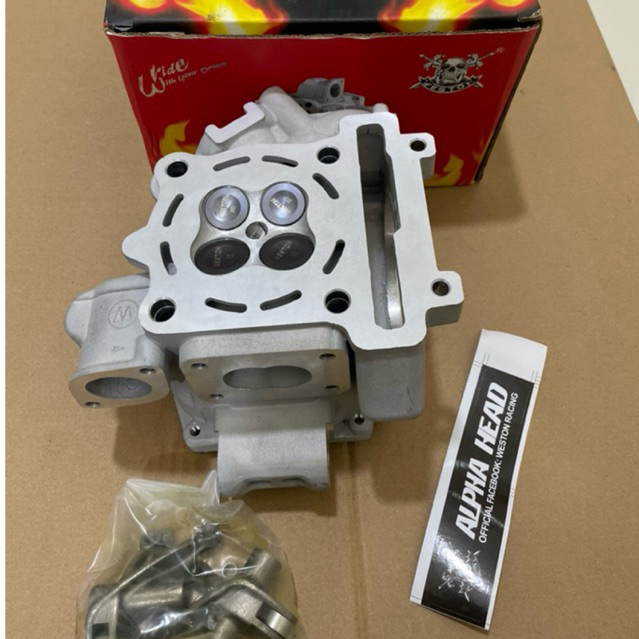 HEAD MX KING KOP  4klep  MX VIXIOON 20 23 cnc WESTON CERAMIC MATERIAL ORIGINAL IMPORT