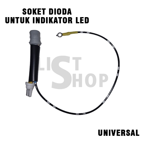 Soket Dioda Sein LED T5 T10 Plug & Play – Indikator Tidak Berkedip