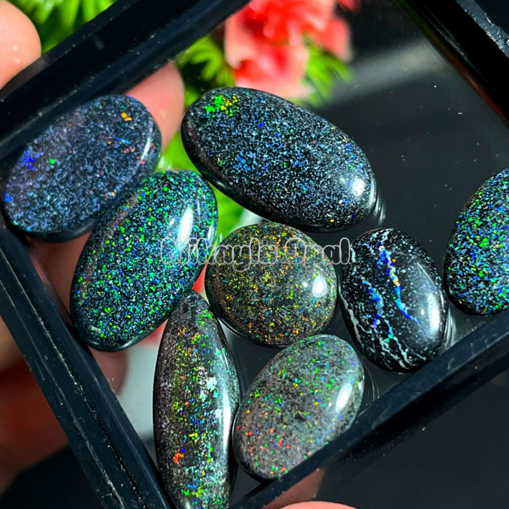 Lostun HQ Kalimaya Jarong Super Boulder Opal Australia Fairy opal batu permata opal