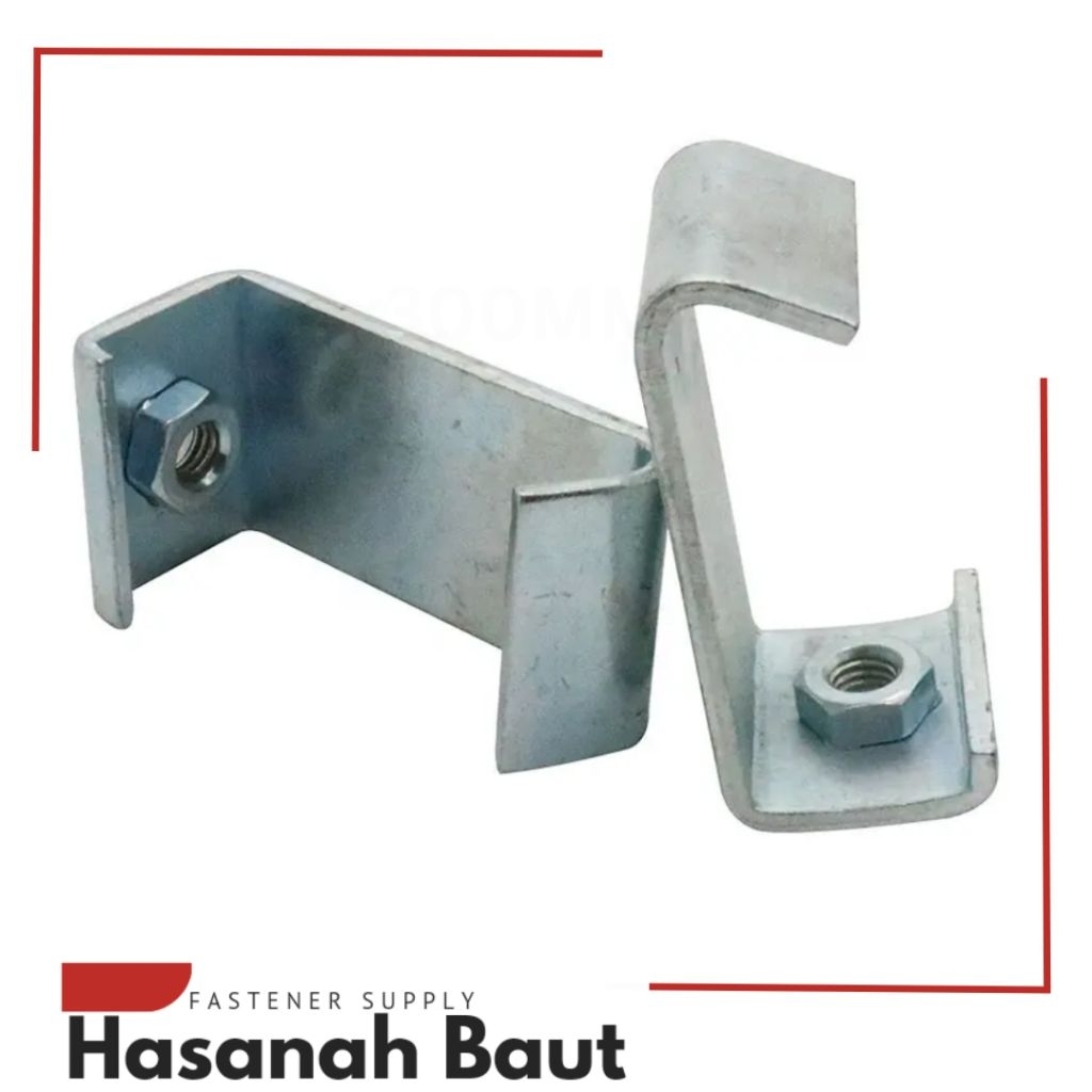 CNP Clamp Rod Hanger M12 Steel Galvanis