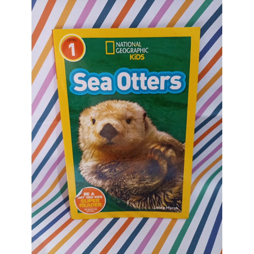 jual buku preloved natgeo kids : sea otters