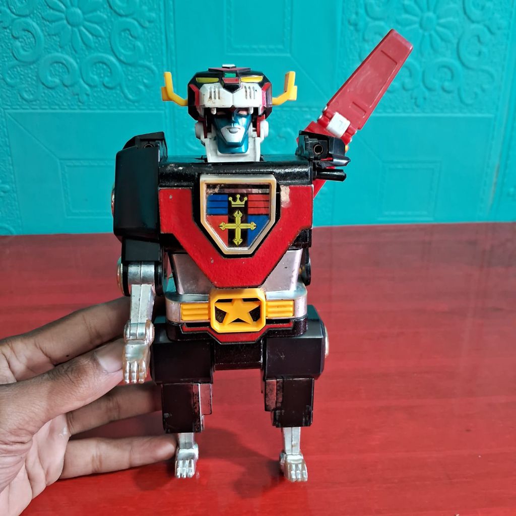 robot voltron jadul