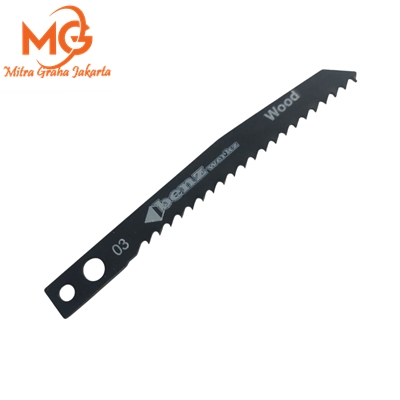 GROSIR Mata Jigsaw Jig Saw BENZ 03 BZ-7073 HCS Wood Jig Saw Blade Mata Potong Gergaji Jigsaw Kayu Tr