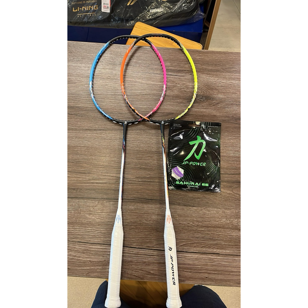RAKET JP POWER Hybrid 7000 8000 Original 4U & 5U Professional racket bulu tangkis