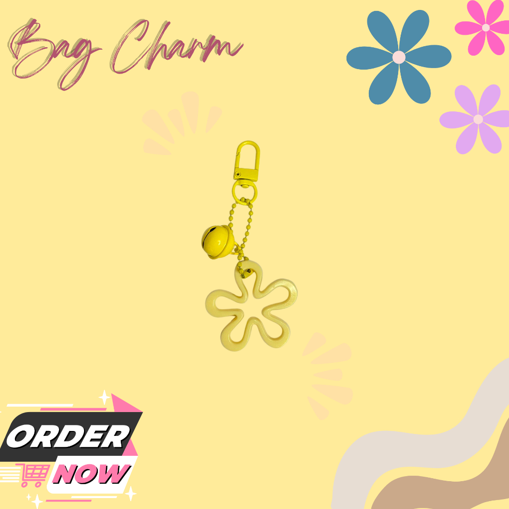 Gantungan Kunci Bunga Lonceng