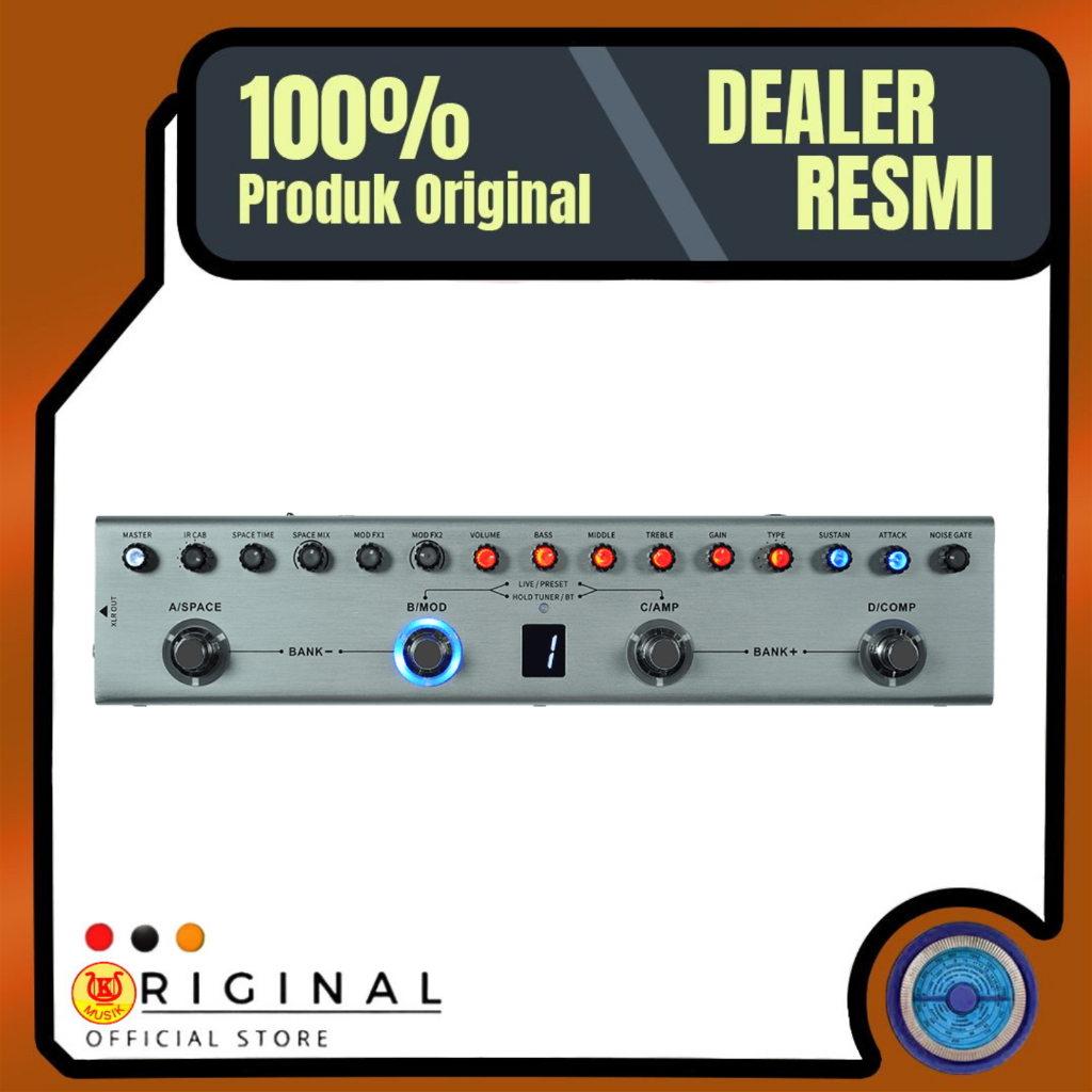 M-Vave Tank B / MVave Tank-B Efek Pedal Stombox Electric Bass