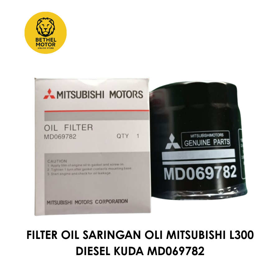 FILTER OLI / SARINGAN OLI MESIN MITSUBISHI MD069782 | L300 DIESEL KUDA