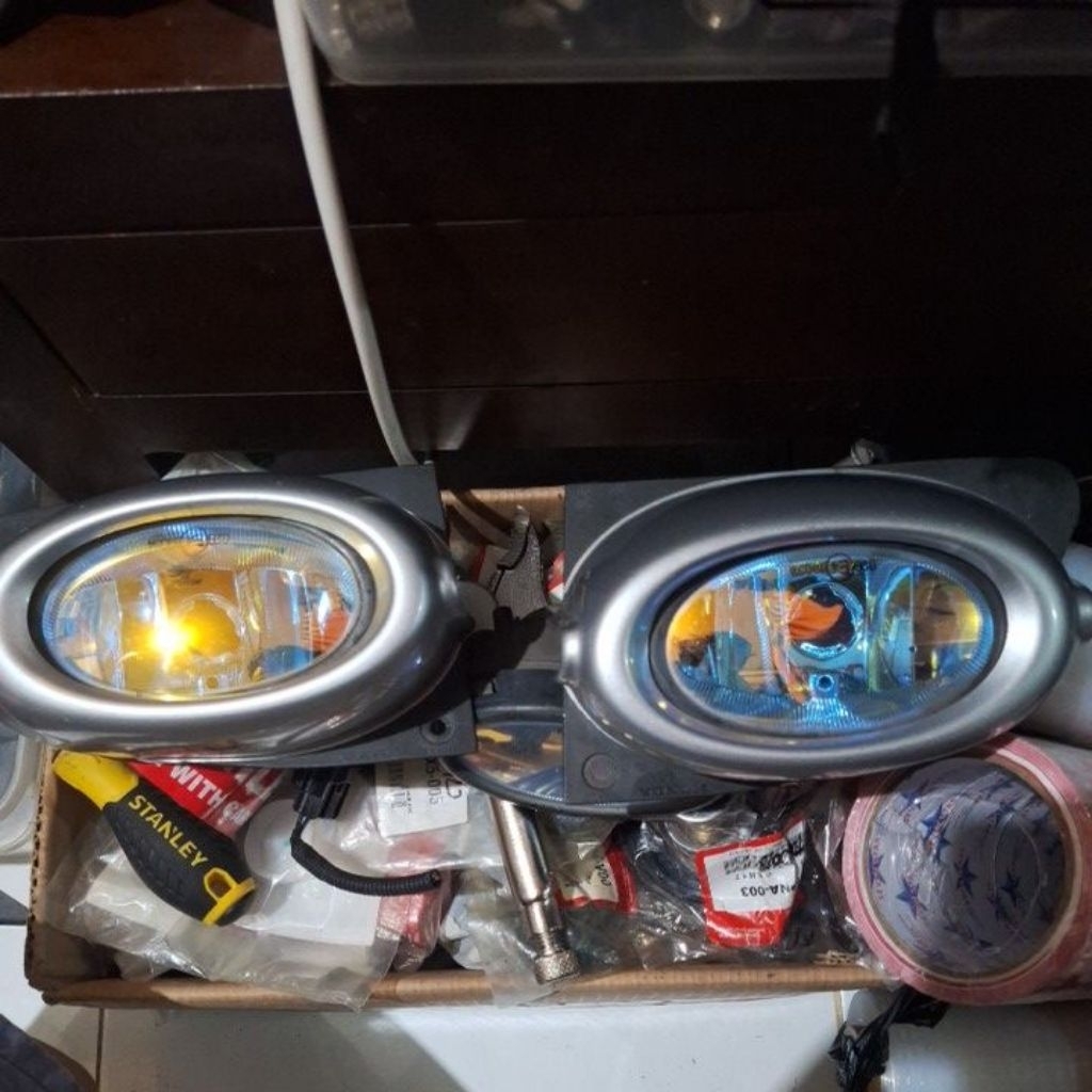 foglamp pelangi honda stream non facelift 2001 - 2003