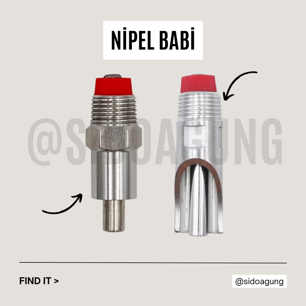 Nipple Drinker Babi Alat Minum Nipel Babi Nepel Dot Babi Kambing domba